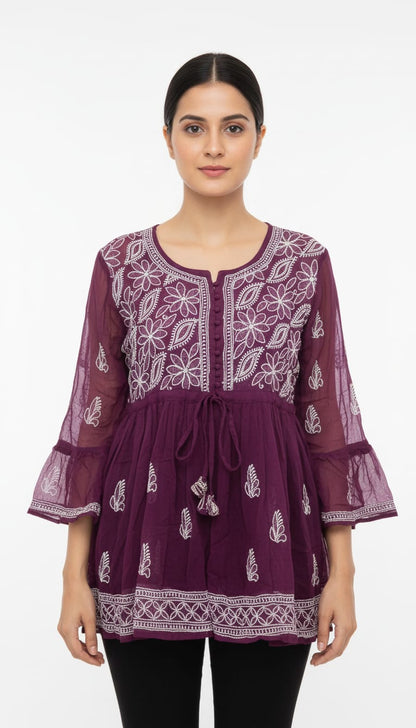 Chiffon Short Top