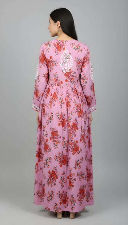 Printed Gown